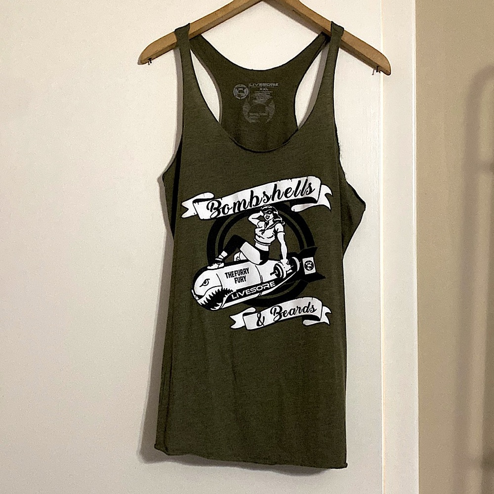 Livesore tank top gym apparel